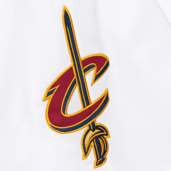 Cleveland Cavaliers 2015-16 White Authentic Shorts