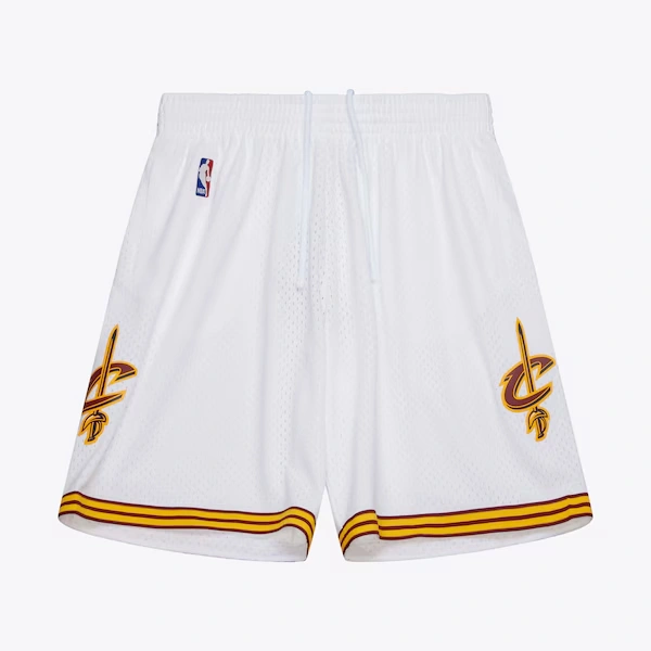 Cleveland Cavaliers 2015-16 White Swingman Shorts