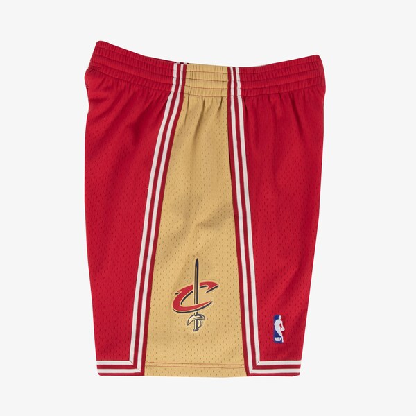 Cleveland Cavaliers 2003-04 Wine Swingman Shorts 4 Cleveland Cavaliers 2003-04 Wine Swingman Shorts