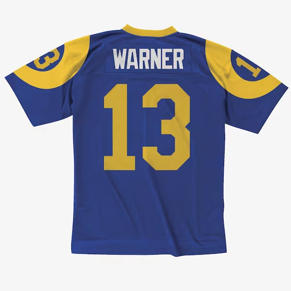 Kurt Warner St. Louis Rams Royal 1999 Legacy Player Jersey