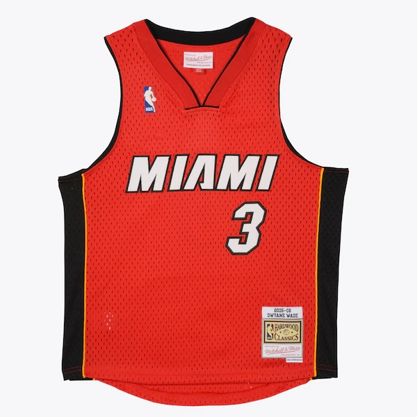 Toddler Dwyane Wade Black Miami Heat 2005-06 Swingman Jersey