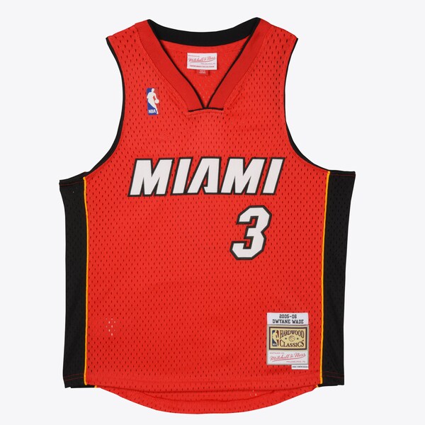 Toddler Dwyane Wade Black Miami Heat 2005-06 Swingman Jersey