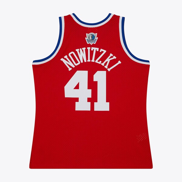 Dirk Nowitzki 2003 NBA All-Star Game Red Swingman Jersey 3 Dirk Nowitzki 2003 NBA All-Star Game Red Swingman Jersey