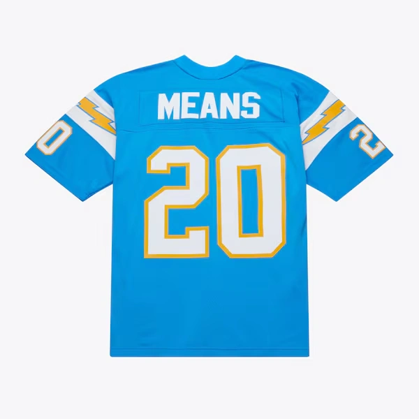 Natrone Means San Diego Chargers 1994 Powder Blue Legacy Player Jersey