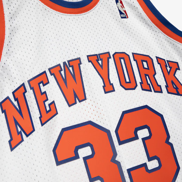 Patrick Ewing New York Knicks 1985-86 White Swingman Player Jersey