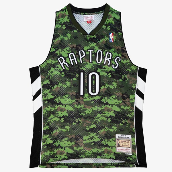 DeMar DeRozan Toronto Raptors 2011-12 Camo Swingman Player Jersey