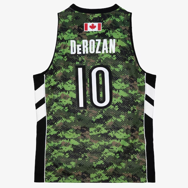 DeMar DeRozan Toronto Raptors 2011-12 Camo Swingman Player Jersey