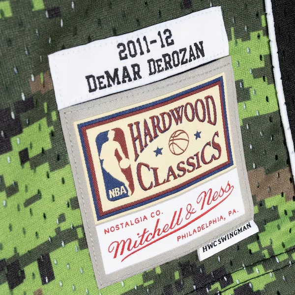 DeMar DeRozan Toronto Raptors 2011-12 Camo Swingman Player Jersey