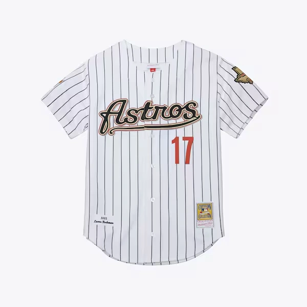 Lance Berkman Houston Astros White 2005 Authentic Jersey