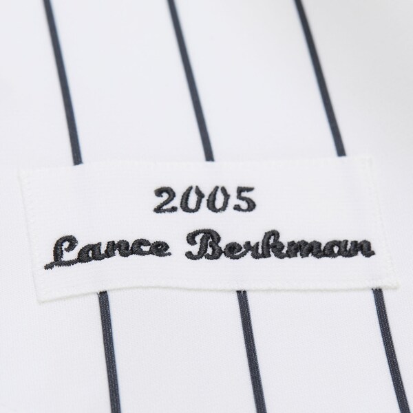 Lance Berkman Houston Astros White 2005 Authentic Jersey 7 Lance Berkman Houston Astros White 2005 Authentic Jersey