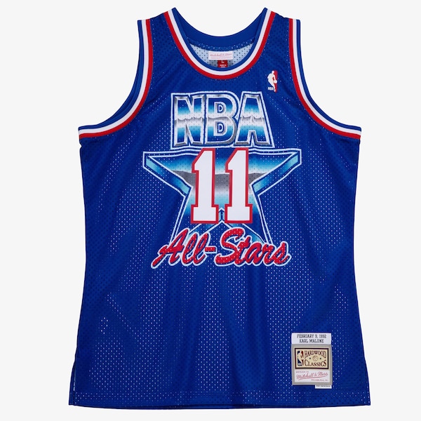 Karl Malone 1992 NBA All-Star Game Royal Swingman Player Jersey