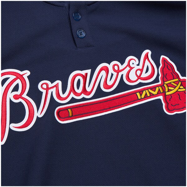 Chipper Jones Atlanta Braves Navy 2003 Authentic Batting Practice Jersey 4 Chipper Jones Atlanta Braves Navy 2003 Authentic Batting Practice Jersey