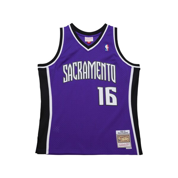Peja Stojakovic Sacramento Kings 2002-03 Purple Swingman Jersey