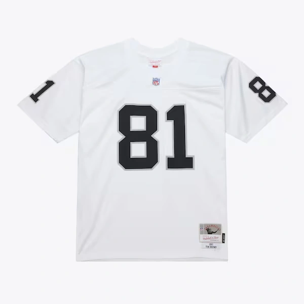 Tim Brown Oakland Raiders 1997 White Legacy Player Jersey