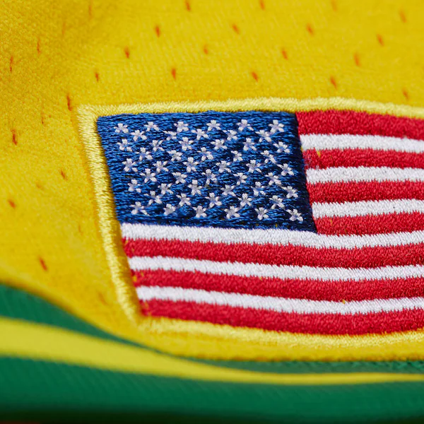 Men's Mark McGwire Athletics Gold 1990 Mesh Batting Practice Jersey 6 Men's Mark McGwire Athletics Gold 1990 Mesh Batting Practice Jersey