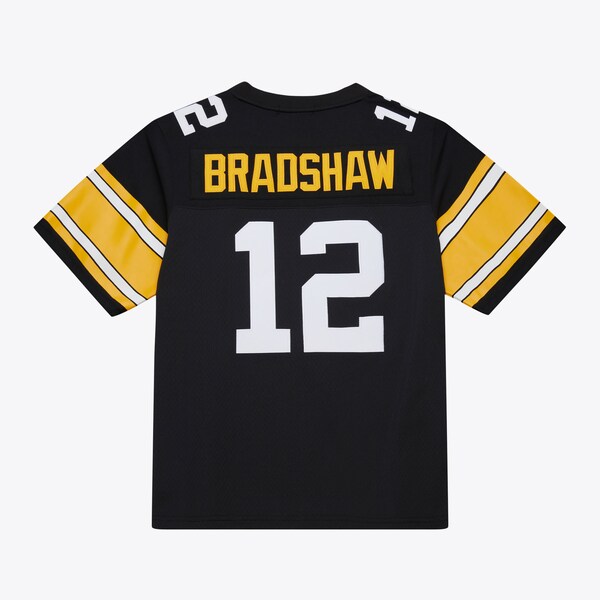 Women's Terry Bradshaw Pittsburgh Steelers 1976 Black Legacy Jersey 3 Women's Terry Bradshaw Pittsburgh Steelers 1976 Black Legacy Jersey