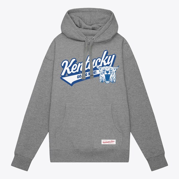 Kentucky Wildcats Heather Gray Tailsweep Pullover Hoodie