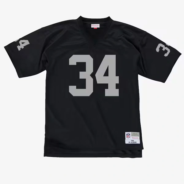Bo Jackson Los Angeles Raiders 1988 Black Legacy Player Jersey