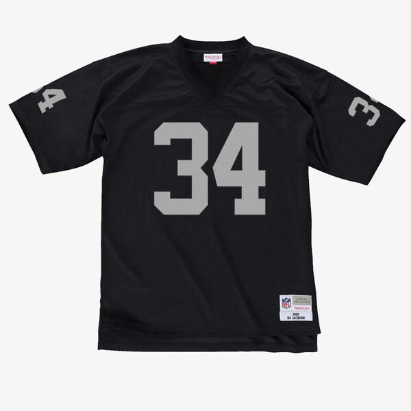 Bo Jackson Los Angeles Raiders 1988 Black Legacy Player Jersey