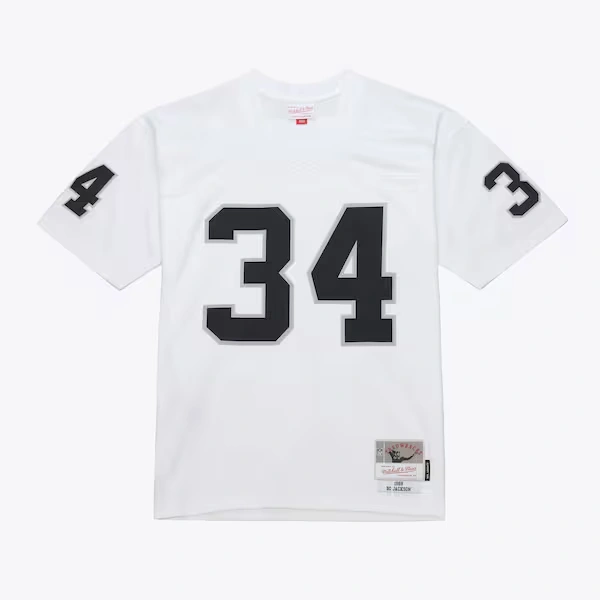 Bo Jackson Los Angeles Raiders 1988 White Legacy Player Jersey