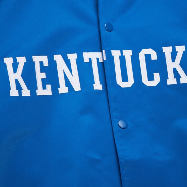 Kentucky Wildcats Royal Satin Raglan Full-Snap Jacket 5 Kentucky Wildcats Royal Satin Raglan Full-Snap Jacket