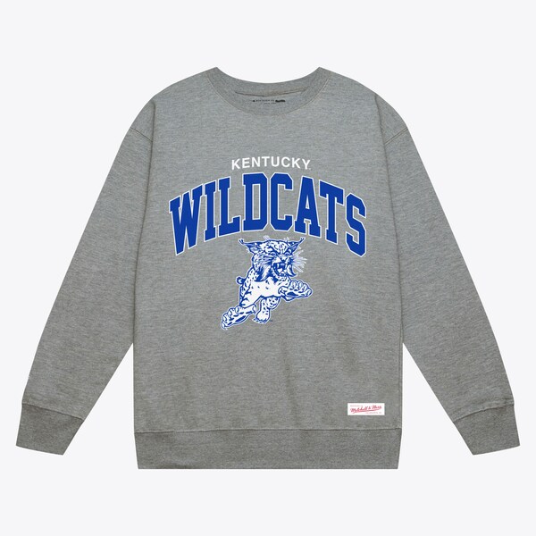 Heather Gray Kentucky Wildcats Classic Arch Sweatshirt