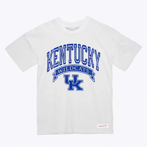 Kentucky Wildcats White Outline Arch T-Shirt