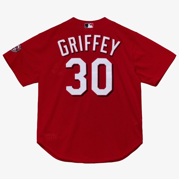 Ken Griffey Jr. Cincinnati Reds Red 2000 Authentic Player Batting Practice Jersey