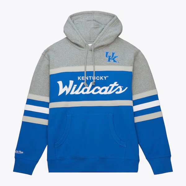 Kentucky Wildcats Royal Head Coach Pullover Hoodie