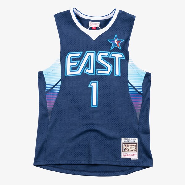 Allen Iverson 2009 NBA All-Star Game Navy Swingman Player Jersey
