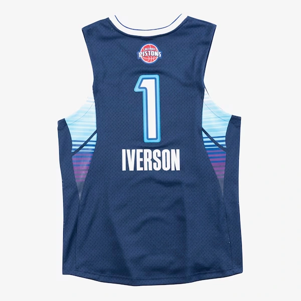 Allen Iverson 2009 NBA All-Star Game Navy Swingman Player Jersey 3 Allen Iverson 2009 NBA All-Star Game Navy Swingman Player Jersey