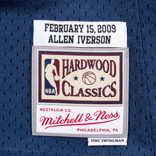 Allen Iverson 2009 NBA All-Star Game Navy Swingman Player Jersey 4 Allen Iverson 2009 NBA All-Star Game Navy Swingman Player Jersey