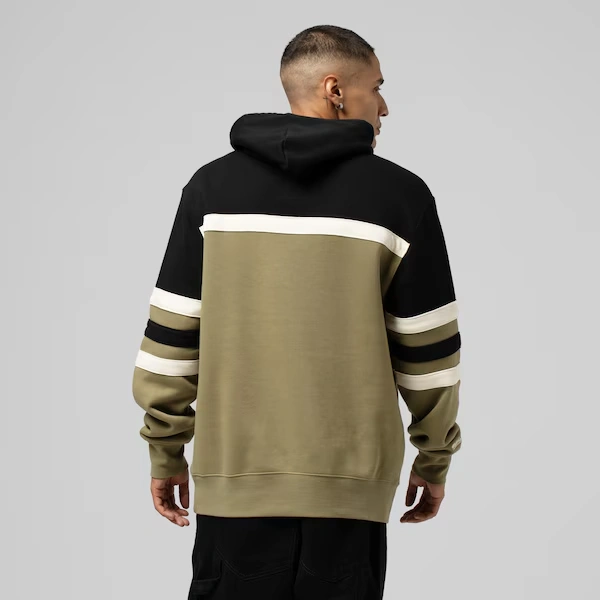 Los Angeles Dodgers Olive Head Coach Vintage Pullover Hoodie