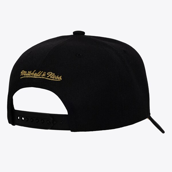 Los Angeles Dodgers Black Pinned Gold Pro Crown Snapback Hat 3 Los Angeles Dodgers Black Pinned Gold Pro Crown Snapback Hat