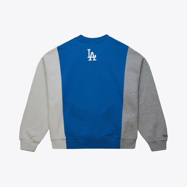 Los Angeles Dodgers Royal Split 3 Pullover Sweatshirt