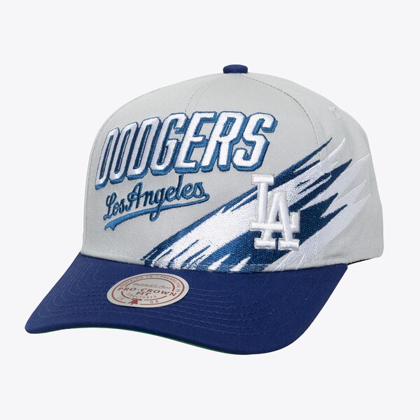 Los Angeles Dodgers Gray Zoom By Pro Crown Snapback Hat