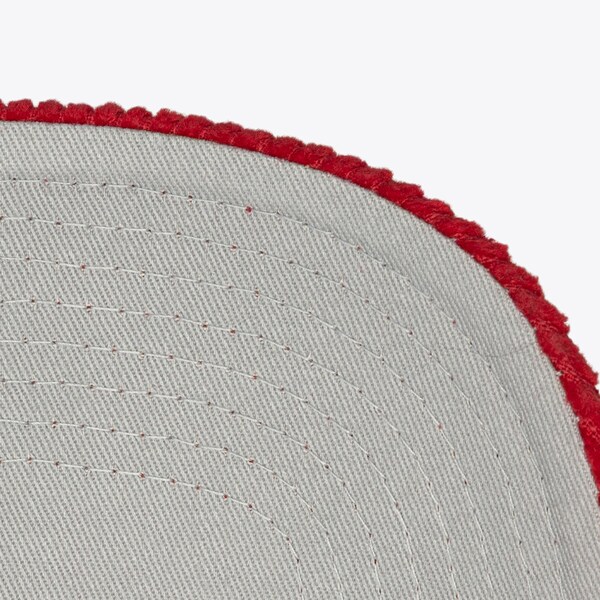 Houston Rockets Red Hardwood Classics Arch Stamp Pro Pinch Snapback Hat