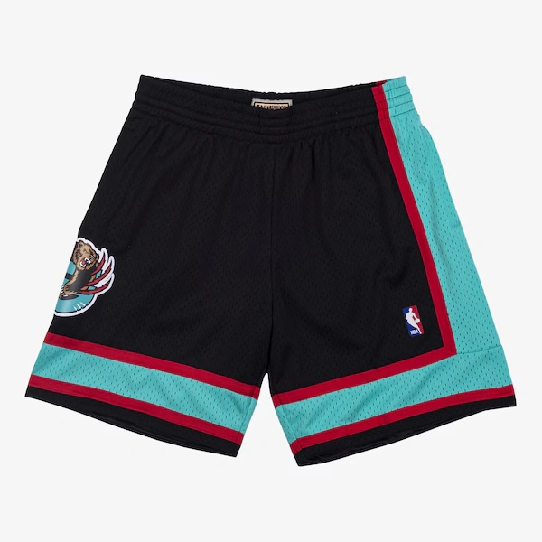 Memphis Grizzlies 2001-02 Black Swingman Basketball Shorts