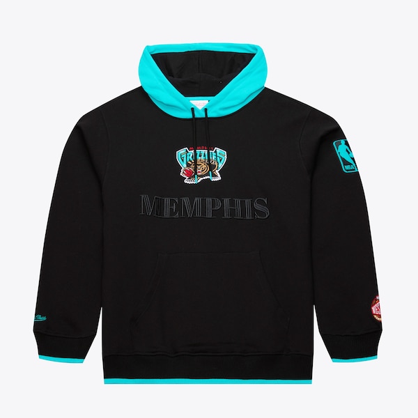 Memphis Grizzlies Black Team OG 3.0 Vintage Fleece Pullover Hoodie