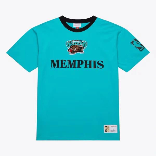 Memphis Grizzlies Turquoise Team OG 3.0 Vintage T-Shirt