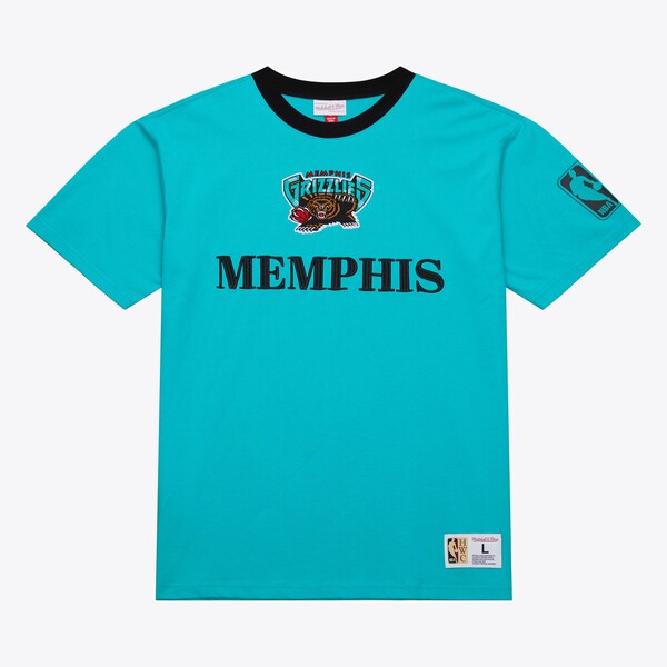 Memphis Grizzlies Turquoise Team OG 3.0 Vintage T-Shirt