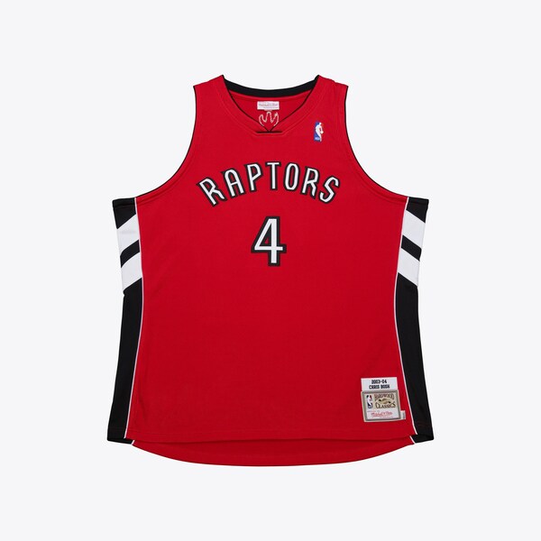 Chris Bosh Toronto Raptors 2003-04 Red Authentic Jersey