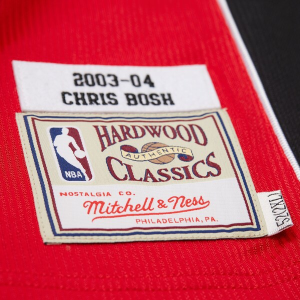 Chris Bosh Toronto Raptors 2003-04 Red Authentic Jersey
