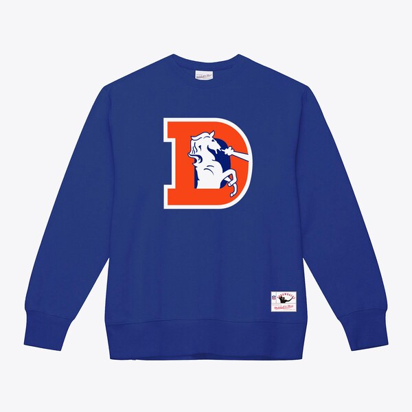 Denver Broncos Royal Team Basic Pullover Sweatshirt