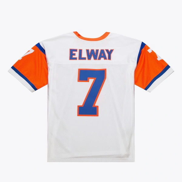 John Elway Denver Broncos 1994 White Authentic Jersey 3 John Elway Denver Broncos 1994 White Authentic Jersey