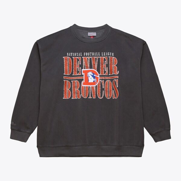 Denver Broncos Charcoal Downtown Fleece Sweatshirt