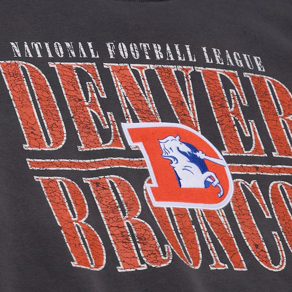 Denver Broncos Charcoal Downtown Fleece Sweatshirt 5 Denver Broncos Charcoal Downtown Fleece Sweatshirt