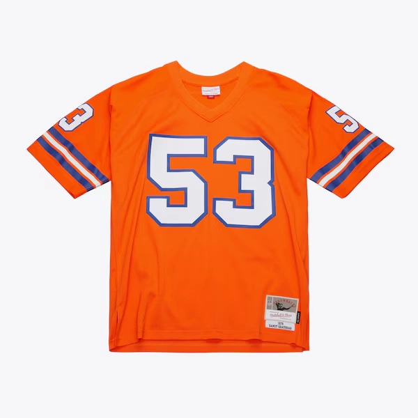 Randy Gradishar Denver Broncos 1978 Orange Legacy Jersey