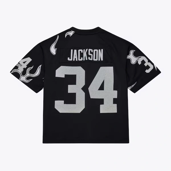 Bo Jackson Los Angeles Raiders M&N x Golf Wang 1988 Black Legacy Fashion Jersey