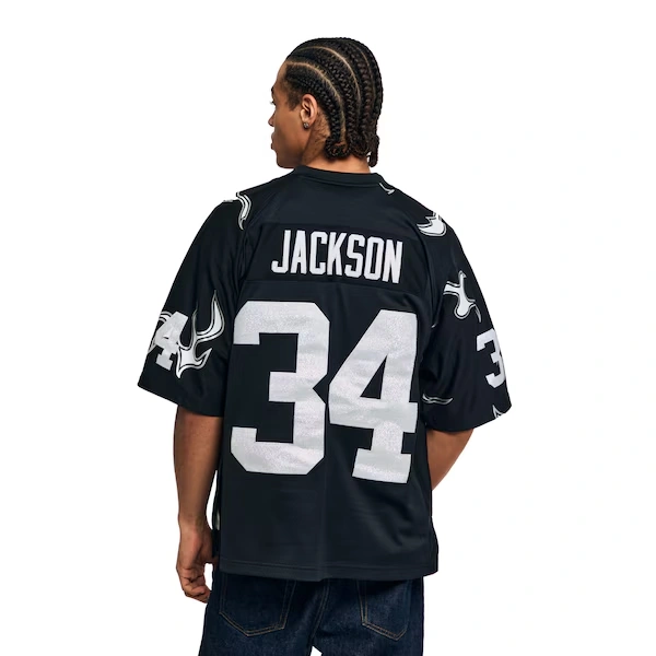 Bo Jackson Los Angeles Raiders M&N x Golf Wang 1988 Black Legacy Fashion Jersey